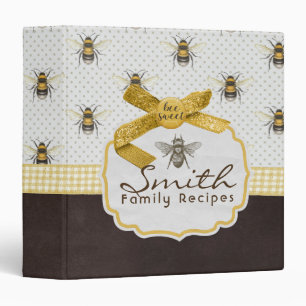 Bee Sweet Recipe Binder
