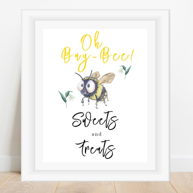 Bee - Sweets and treats Poster (Creator Uploaded)