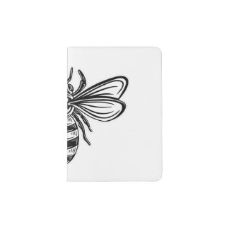 Bee T-Shirt High-Top Sneakers Keychain Passport Holder