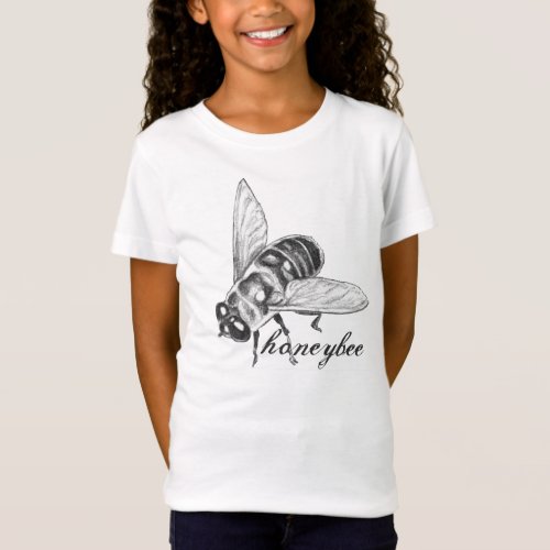 Bee T_shirt Kids Honeybee Girls Shirt Bug Shirt