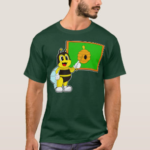 Bee Teacher Pointer Bee nest T-Shirt