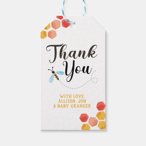 Bee Thank You Favor Tag