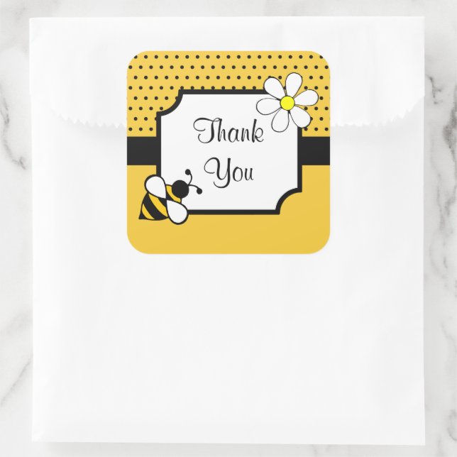 Bee Thank You Stickers (Bag)