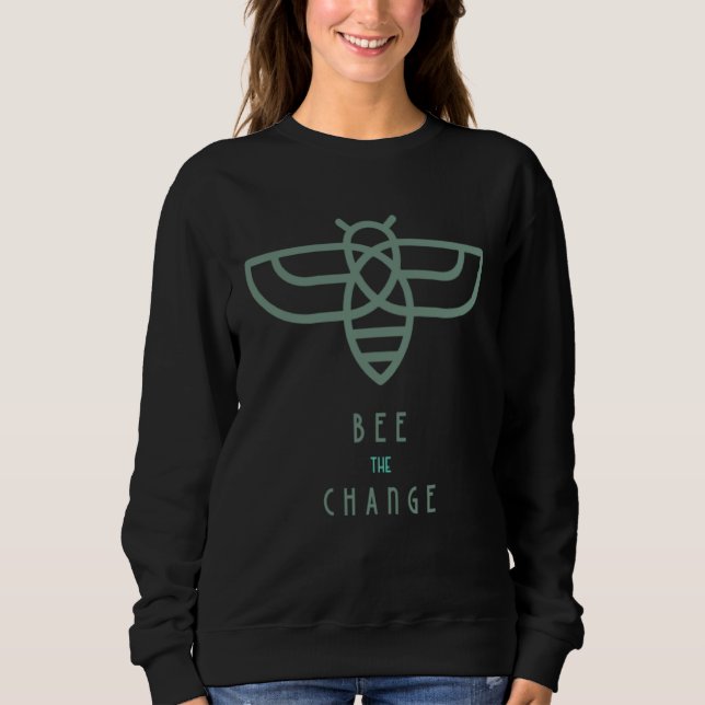 Bee the change  Bee graphic tops casual (Front)