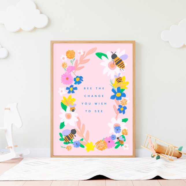 Bee the Change Poster (Creator Uploaded)