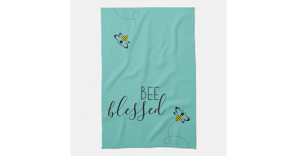 Bee Themed Spring Home Decor Kitchen Towel | Zazzle