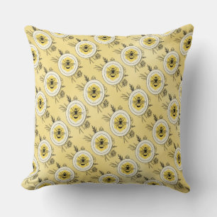 Bee Throw Pillow