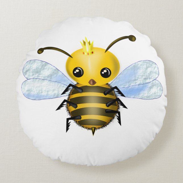 Bee Throw Pillow (Front)