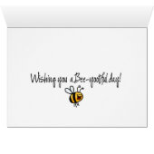 bee trail sunflower - 93 years old cards (Inside Horizontal (Bottom))