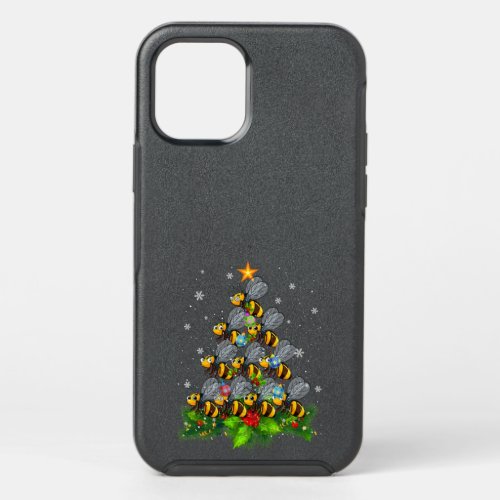 Bee Tree Christmas Funny Bee Christmas Lover T_Shi OtterBox Symmetry iPhone 12 Pro Case