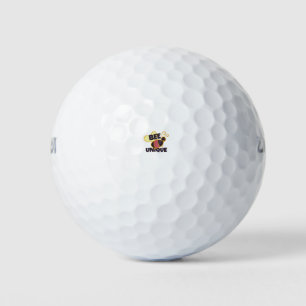 Bee unique golf balls