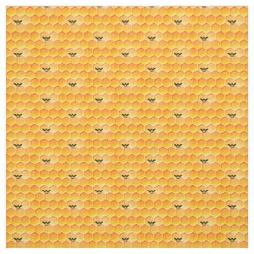Bee-utiful Baby Honeycomb Bee Fabric