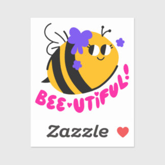Bee-utiful Daily Affirmation Sticker
