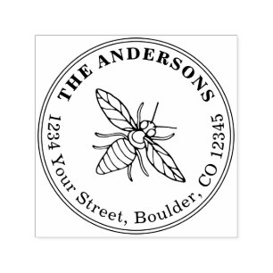 Bee-utiful Honey Bee Self-inking Stamp