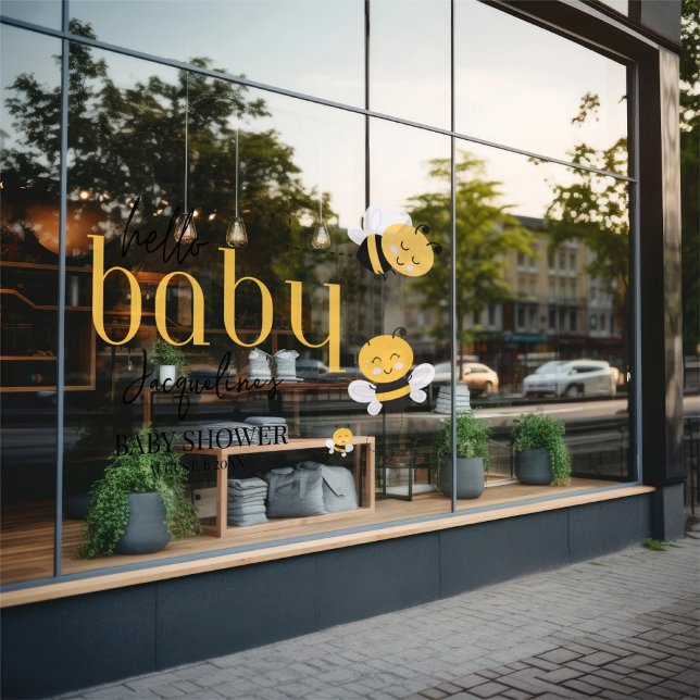 Bee-utiful Moments: Hello Baby Bee Shower Window Cling (The Butterfly Studio
Bee-utiful Moments: Hello Baby Bee Shower Window Cling)