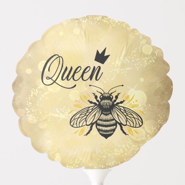 Bee-utify Your Celebration: Queen Bee Balloons (Front)