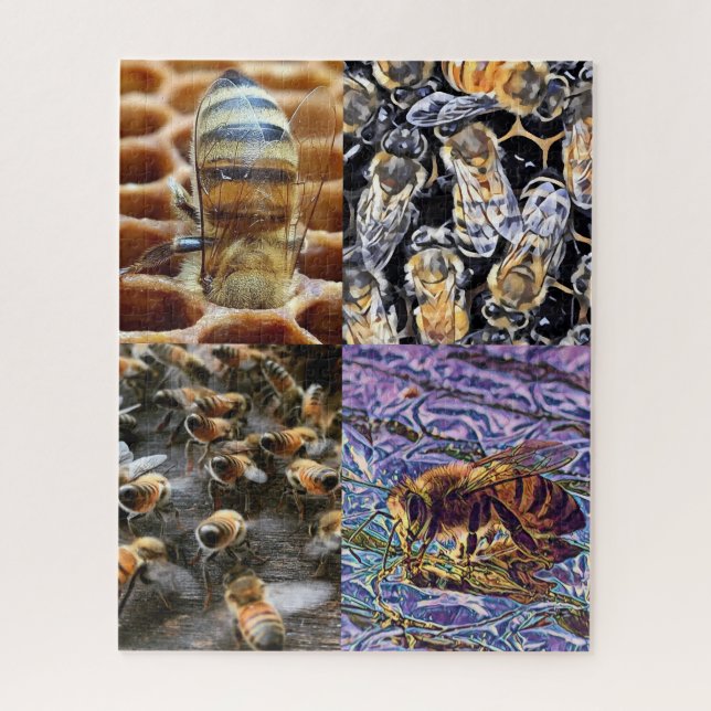 Bee Wall Art Puzzle (Vertical)
