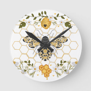 Bee Wall Clock