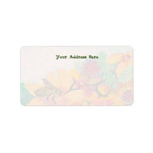 Bee Wedding Return Address Label