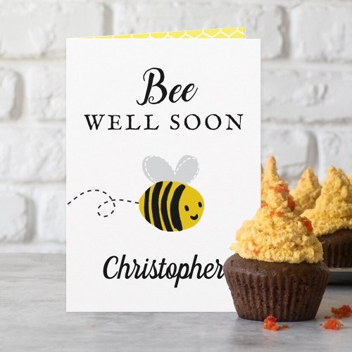Bee Well Soon Card