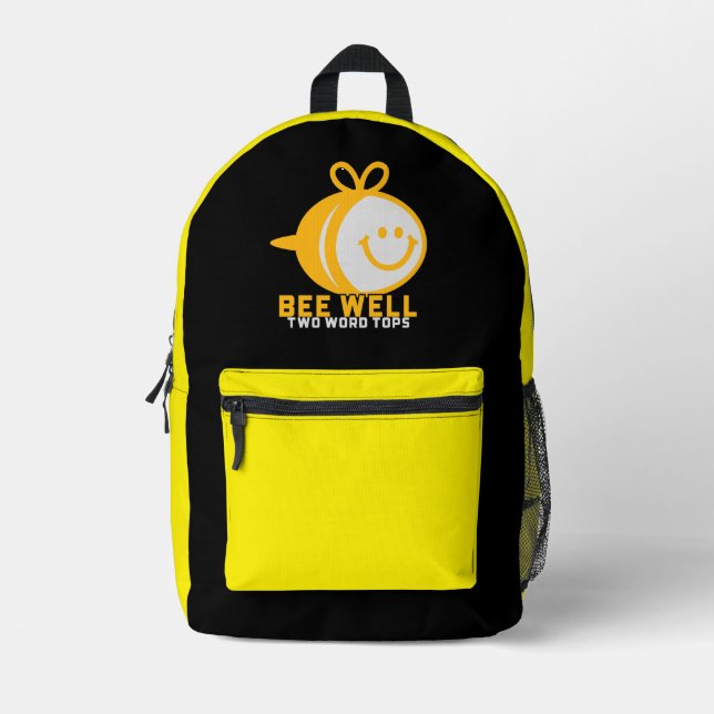 Bee Well T.W.T Bumble Bee Backpack (Front)