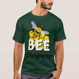 Bee Whisper Honey Bees Honeycomb T-Shirt