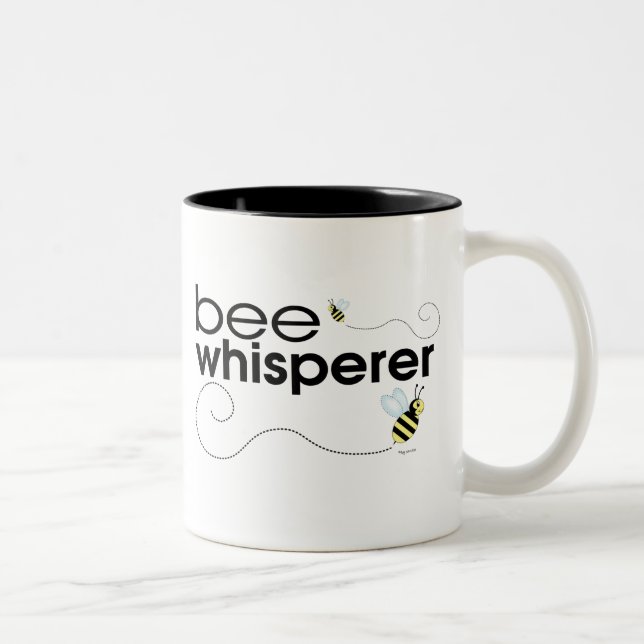 Bee Whisperer Two-Tone Coffee Mug (Right)