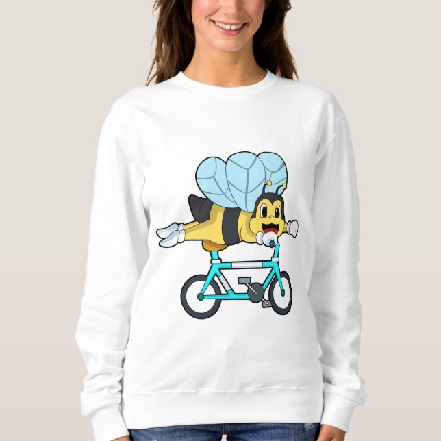 Bee with Bicycle Sweatshirt (Front)