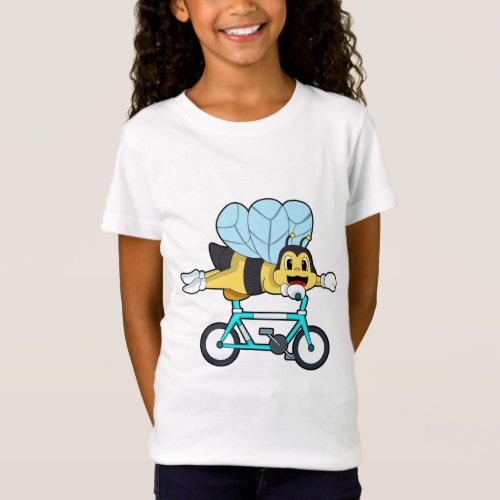 Bee with Bicycle T_Shirt