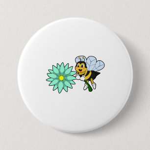 Bee with Flower.PNG Button