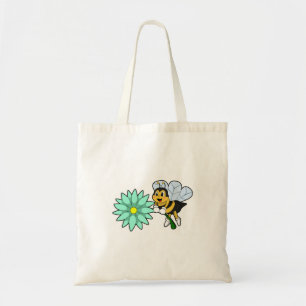 Bee with Flower.PNG Tote Bag