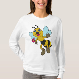 Bee with Flower T-Shirt