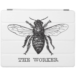 Bee Worker Honey Black Bumblebee iPad Smart Cover