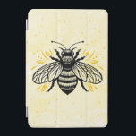 Bee-yond Beautiful iPad Smart Cover<br><div class="desc">🐝 Cover Your Tech in Buzz-Worthy Style This isn’t just a smart cover—it’s a statement. Featuring a bold black bee with leafy golden wings and a dreamy watercolor backdrop, this design brings pollinator power to your iPad. Equal parts botanical and badass, it’s perfect for creatives, nature nerds, and anyone who...</div>