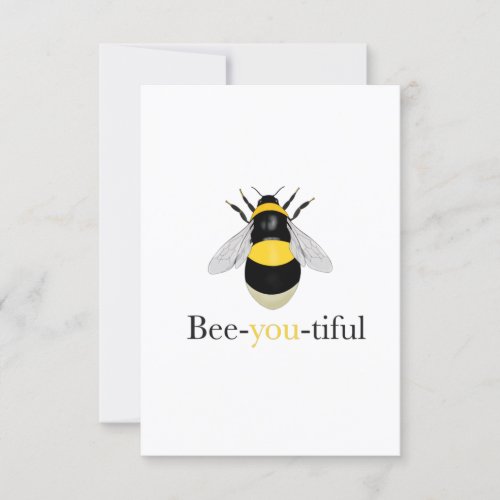 Bee_you_tiful greetings card