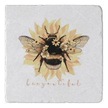 "Bee You Tiful" Honey Bee Trivet