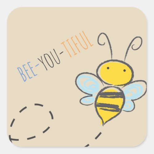 Bee_You_Tiful Sticker