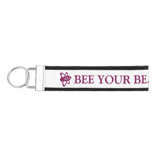 Bee Your Beautiful Wrist Keychain