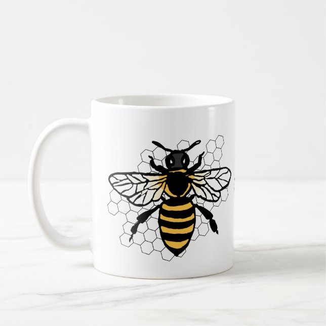 Bee yourself coffee mug (Left)