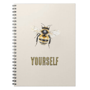 Bee Yourself Notebook