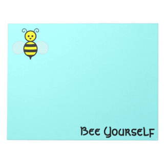 "Bee Yourself" Notepad