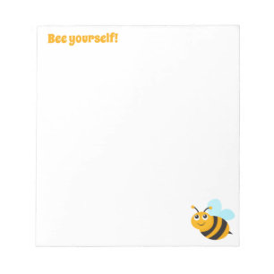 Bee yourself notepad