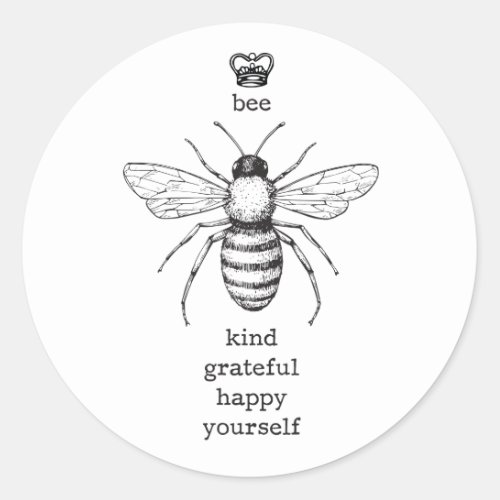 Bee Yourself Sticker