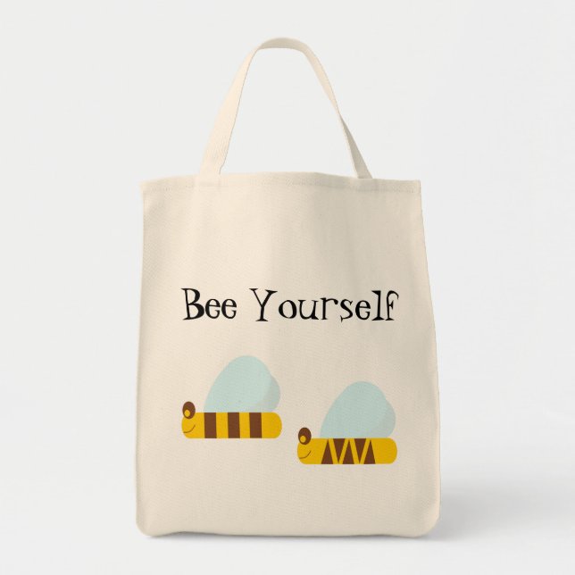 Bee Yourself Tote Bag (Front)