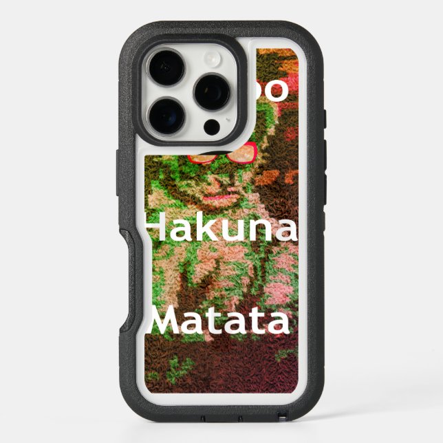 Beeautiful Lovely  lion cub hakuna matata Otterbox iPhone Case (Back)