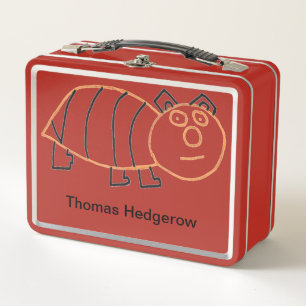 BeeBear Tin Plate Lunch Box