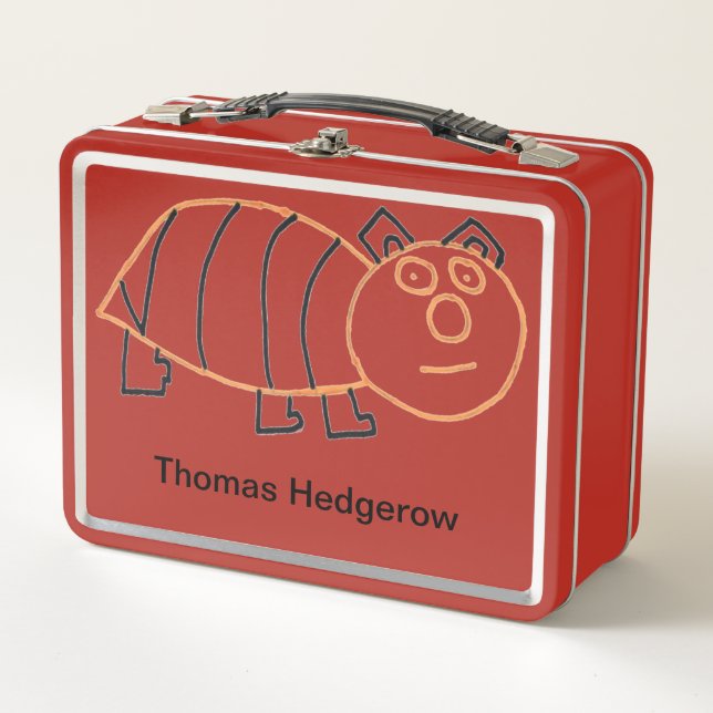 BeeBear Tin Plate Lunch Box (Front)