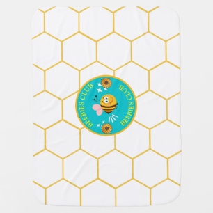 BEEBIES CLUB Funny Personalized Template Baby Bl Blanket