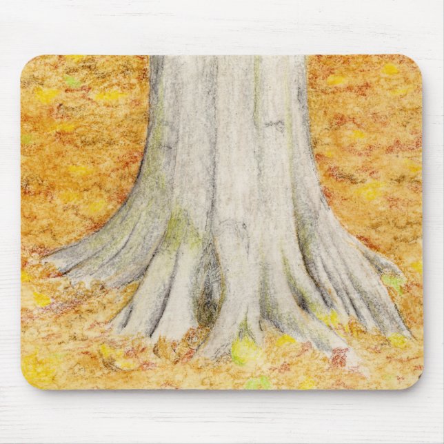 Beech Feet Mouse Pad (Front)