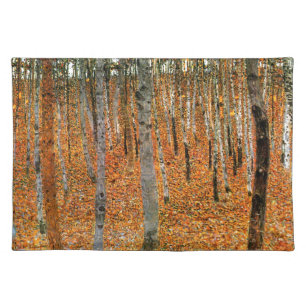 Beech Forest by Gustav Klimt Placemat